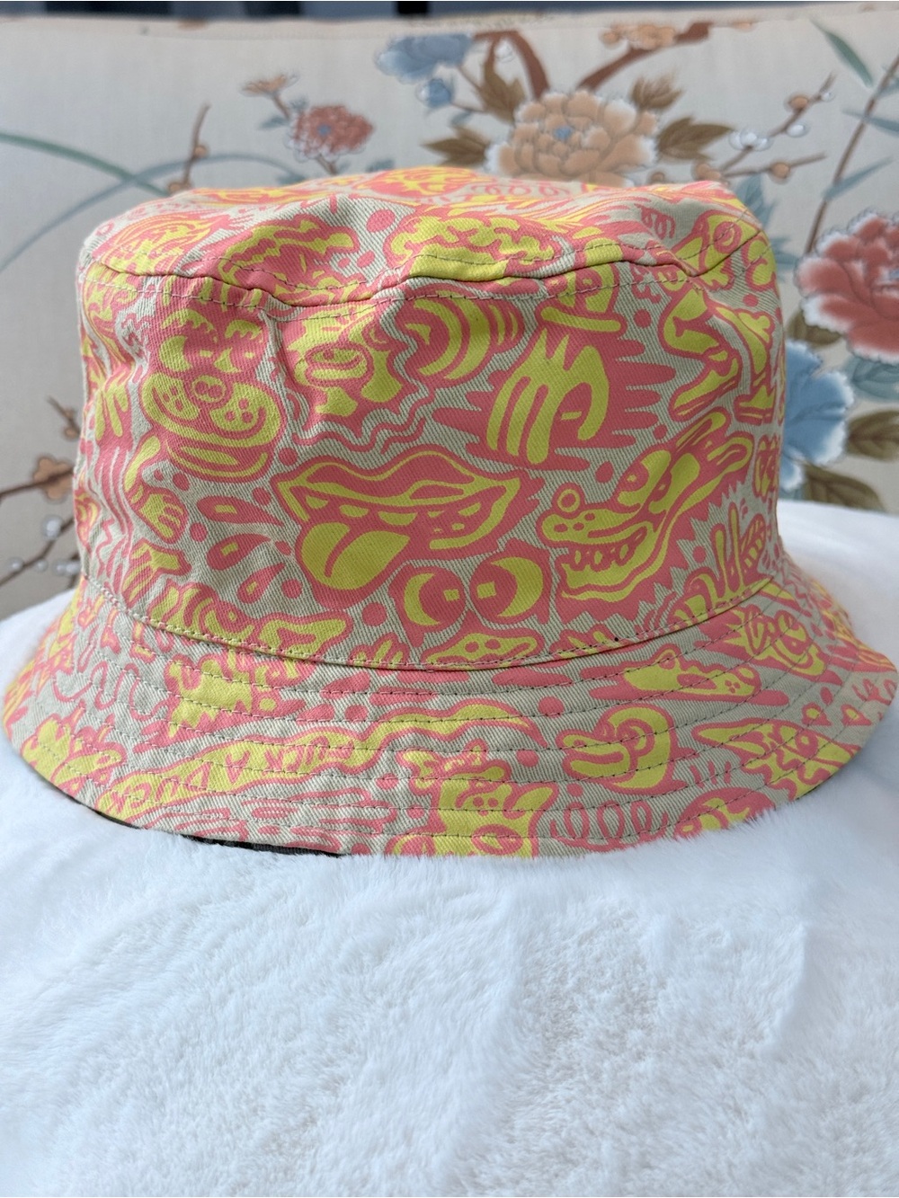 Killer Acid Psychedelic Custom Patch Bucket Hat - Picture 8 of 9